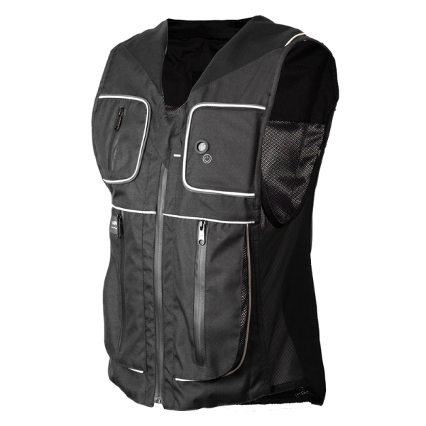 Helite B&acute;Safe Airbag-Weste schwarz S