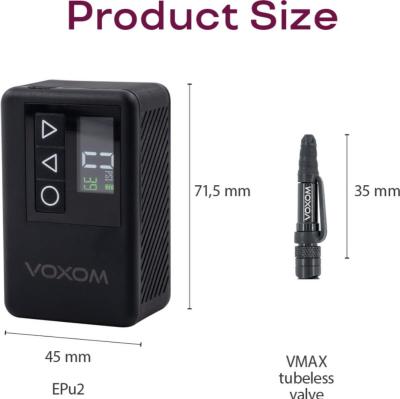 Voxom Elektrische Pumpe EPu2 schwarz Produktbild 1