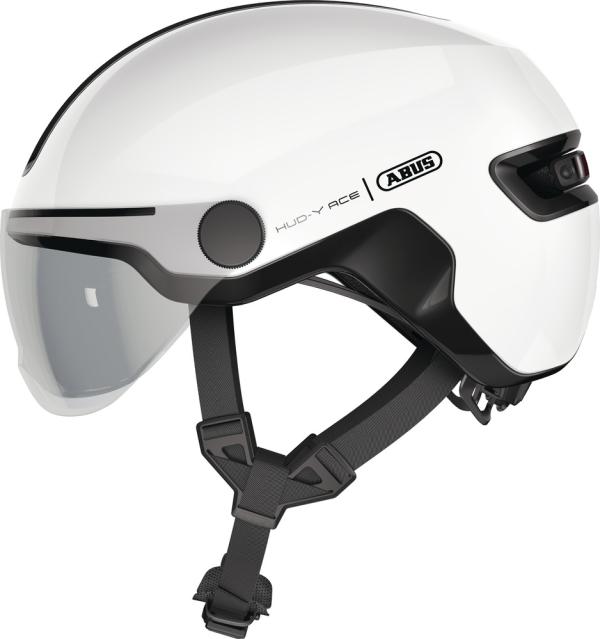 ABUS HUD-Y ACE shiny white S white  