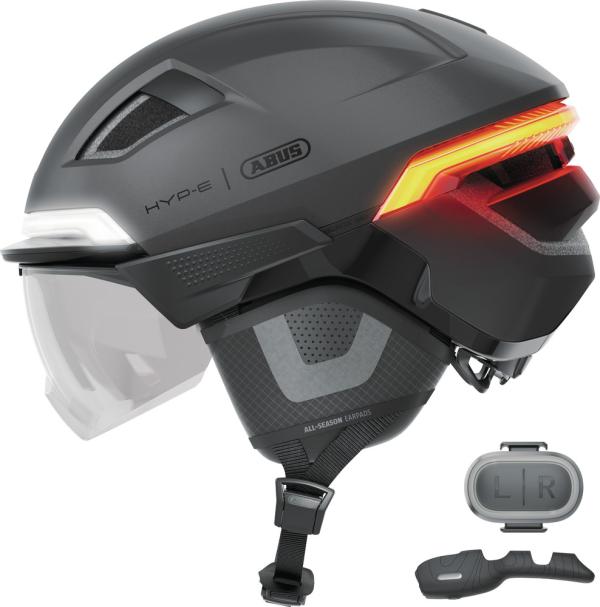 ABUS HYP-E BL.ACE volcano titan L black  
