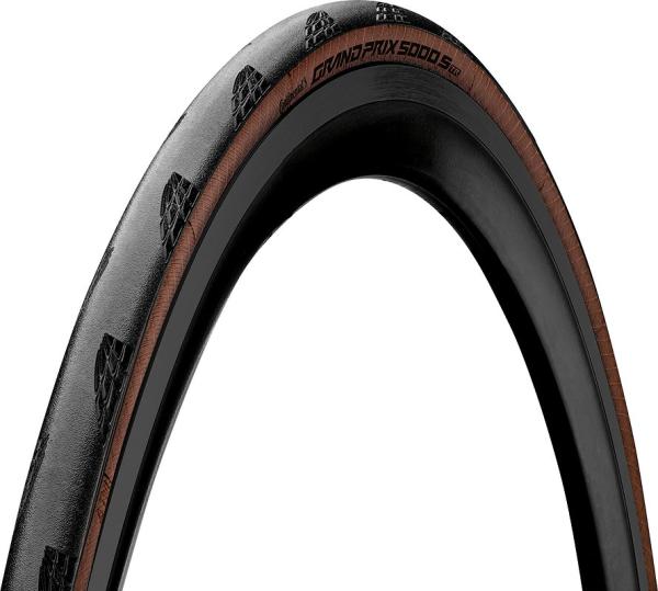 Continental Fahrradreifen Grand Prix 5000 S TR schwarz/transparent 30-622 700x30C 0101875