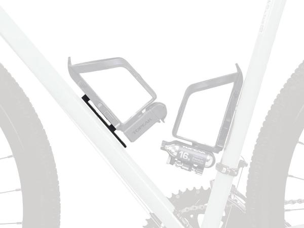 Topeak Adapter f&uuml;r Flaschenhalter Alt-Position Cage Mounts schwarz
