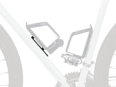 Topeak Adapter f&uuml;r Flaschenhalter Alt-Position Cage Mounts schwarz Produktbild 2