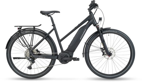 Stevens E-6X Tour LT - Stealth Black - 46 cm