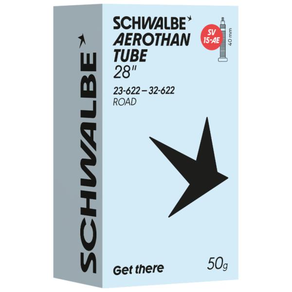 Schwalbe SCHLAUCH AEROTHAN SV15 Alu 23/32-622 40mm
