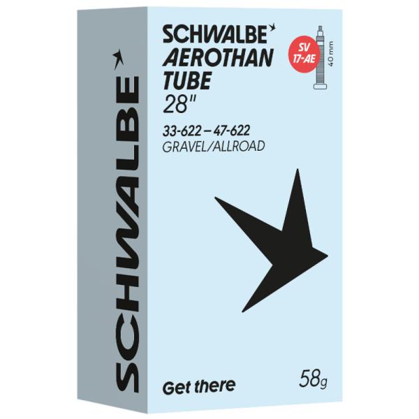 Schwalbe SCHLAUCH AEROTHAN SV17 Alu 33/47-622 40mm