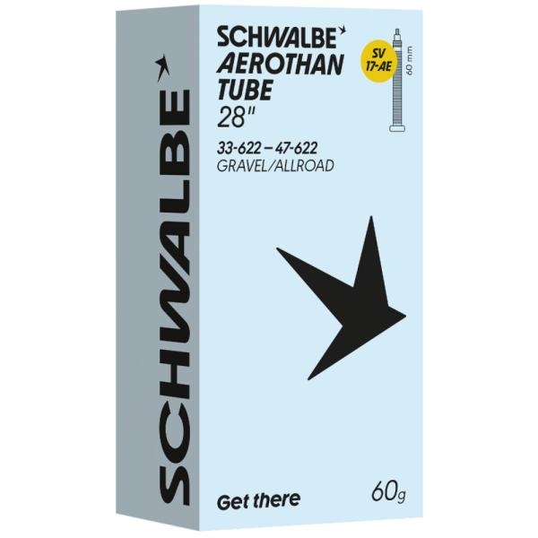 Schwalbe SCHLAUCH AEROTHAN SV17 Alu 33/47-622 60mm
