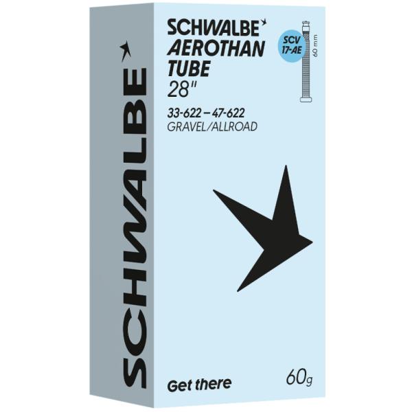 Schwalbe SCHLAUCH AEROTHAN SCV17 33/47-622 60mm